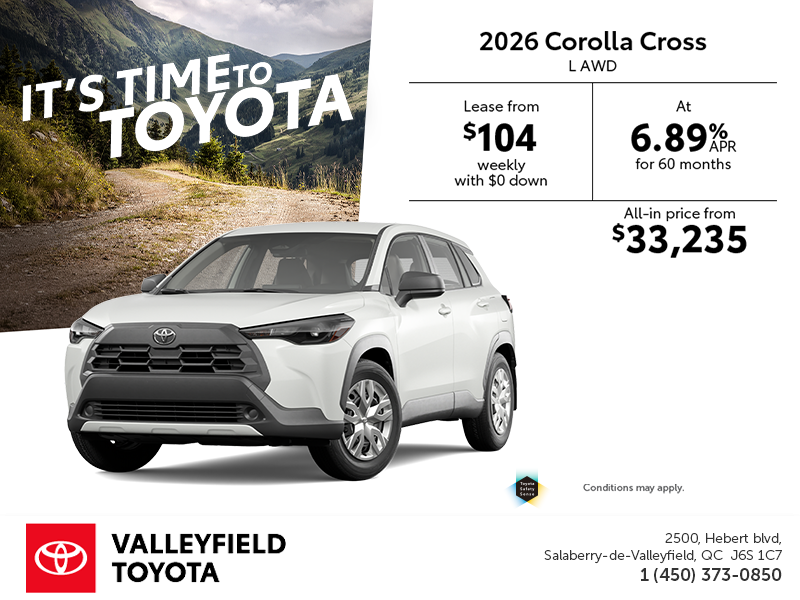 2026 Toyota Corolla Cross