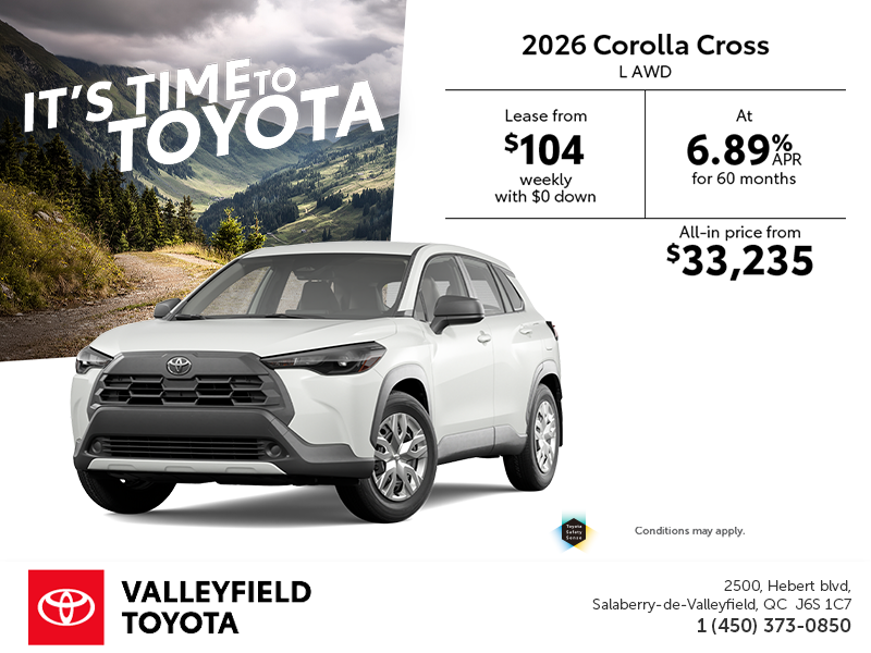 2026 Toyota Corolla Cross