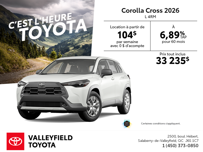 Toyota Corolla Cross 2026