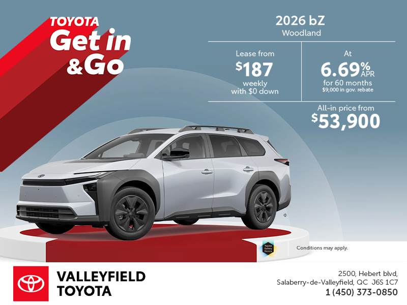 2026 Toyota bZ Woodland