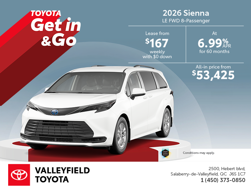 2026 Toyota Sienna Hybrid