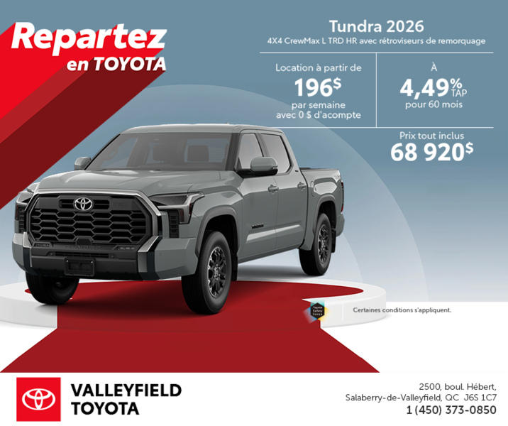 Toyota Tundra 2026