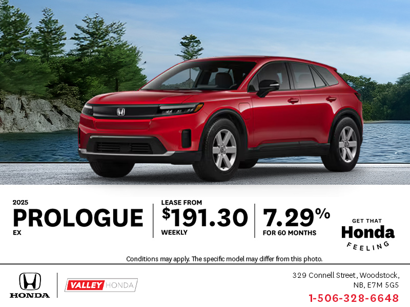 Get the 2025 Honda Prologue!