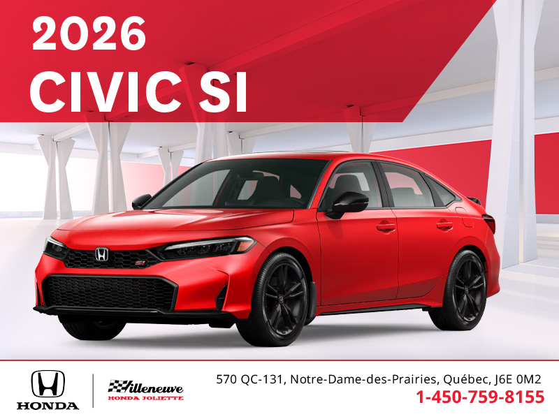 Get the 2026 Honda Civic Si! 