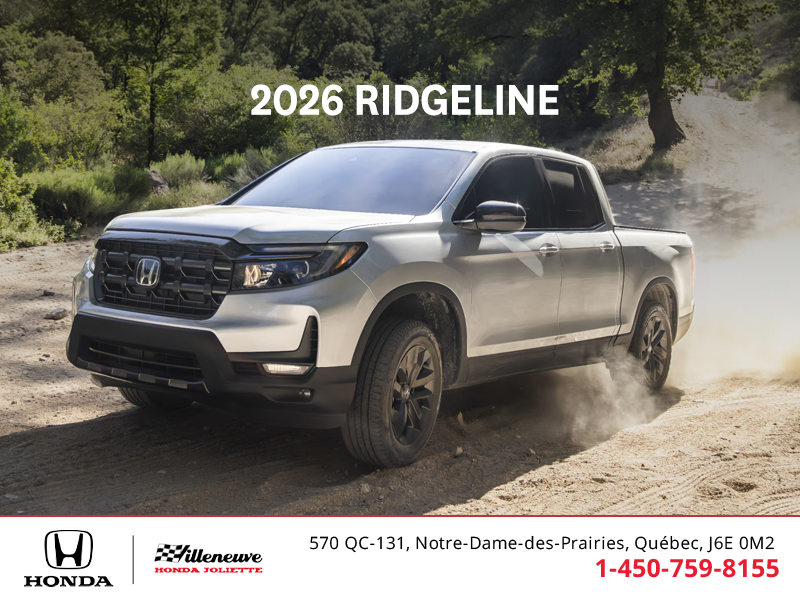 2026 Honda Ridgeline