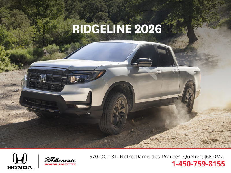 Honda Ridgeline 2026
