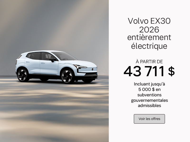 Le Volvo EX30 2026