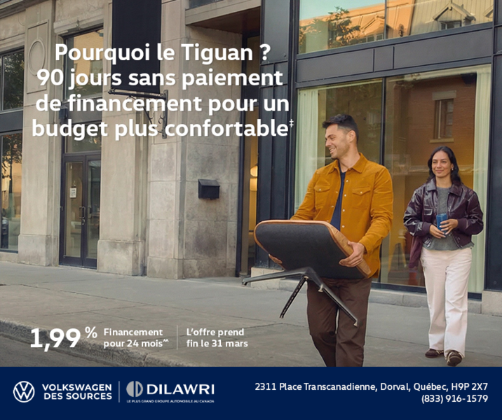 Procurez-vous le Volkswagen Tiguan 2026