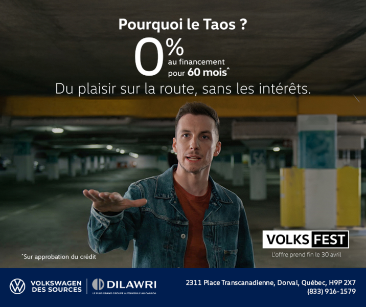 Procurez-vous le Volkswagen Taos 2026