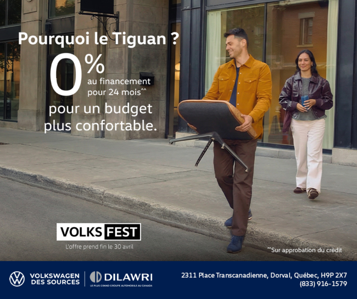 Procurez-vous le Volkswagen Tiguan 2026