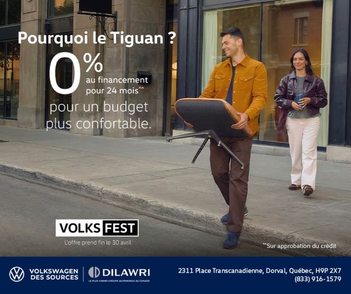 Procurez-vous le Volkswagen Tiguan 2026