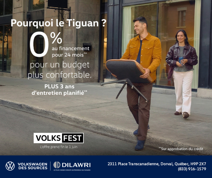 Procurez-vous le Volkswagen Tiguan 2026