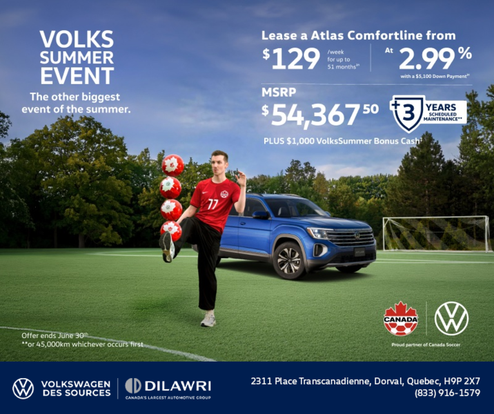 Get the 2026 Volkswagen Atlas