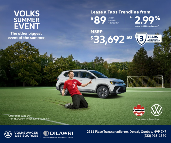 Get the 2026 Volkswagen Taos