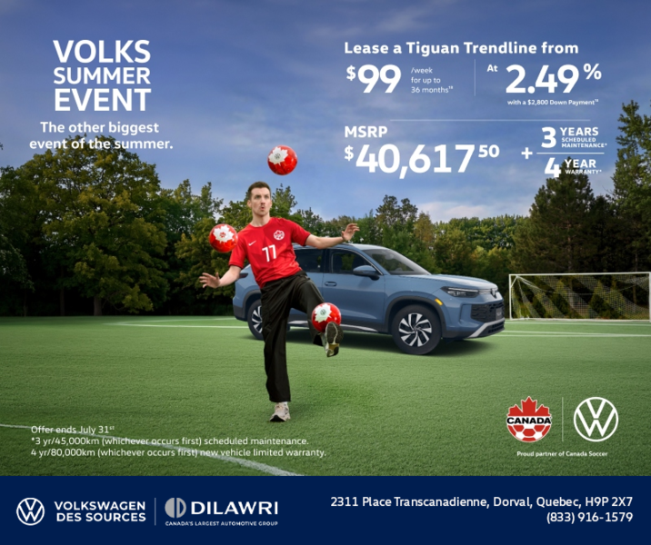 Get the 2026 Volkswagen Tiguan