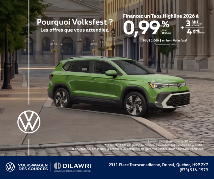 2026 Volkswagen Taos