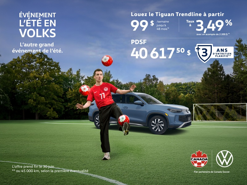 Procurez-vous le Volkswagen Tiguan 2026