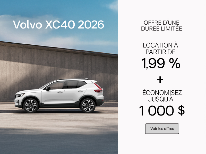 Le Volvo XC40 Plus 2026