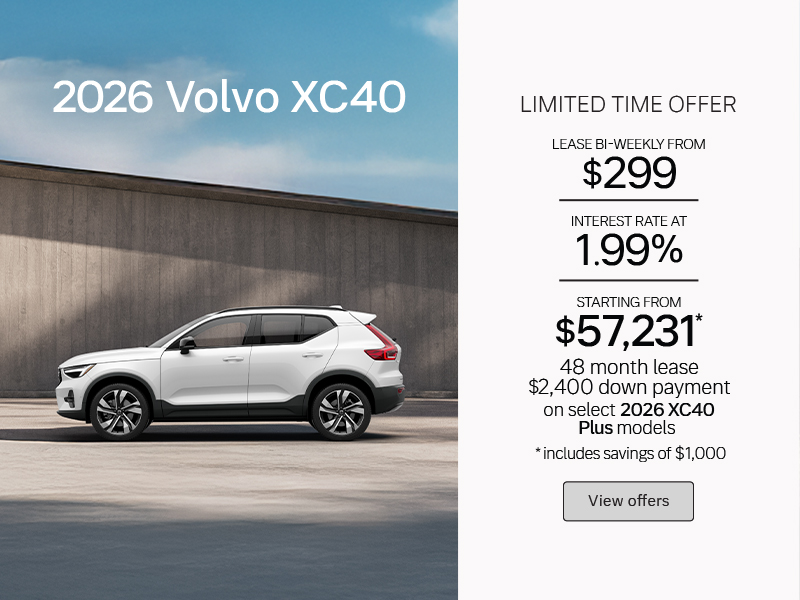 The 2026 Volvo XC40 