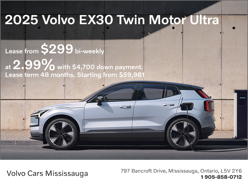 The 2025 Volvo EX30 Twin Motors Ultra