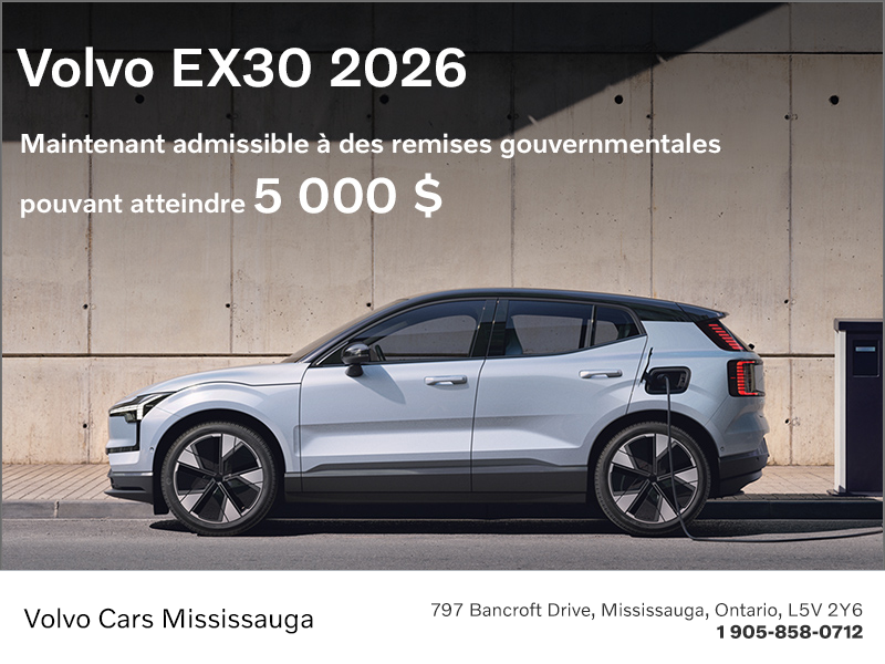 Le Volvo EX30 2026