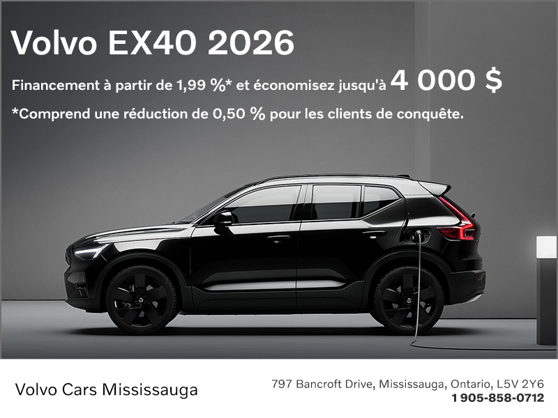 Le Volvo EX40 2026