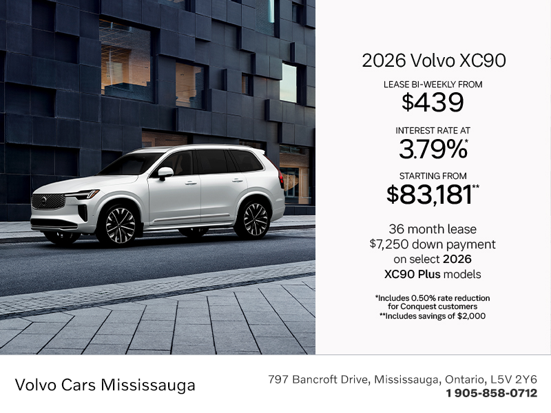 The 2026 Volvo XC90
