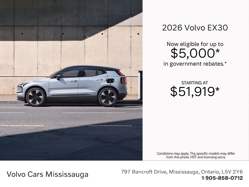 The 2026 Volvo EX30 