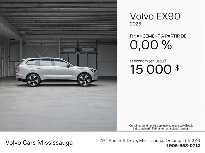 Le Volvo EX90 2025