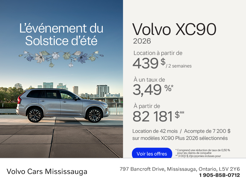 Le Volvo XC90 2026