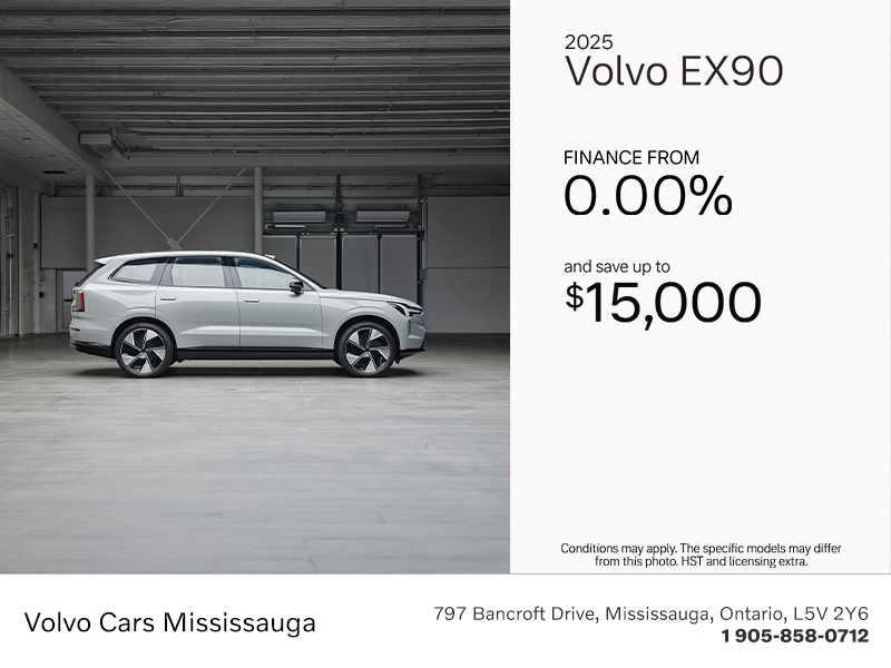 The Volvo EX90 2025