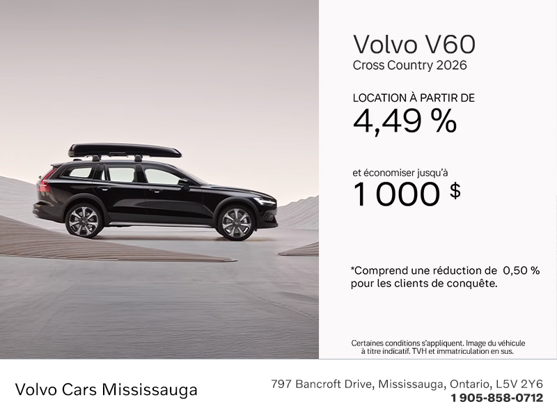 Le Volvo V60 Cross Country 2026