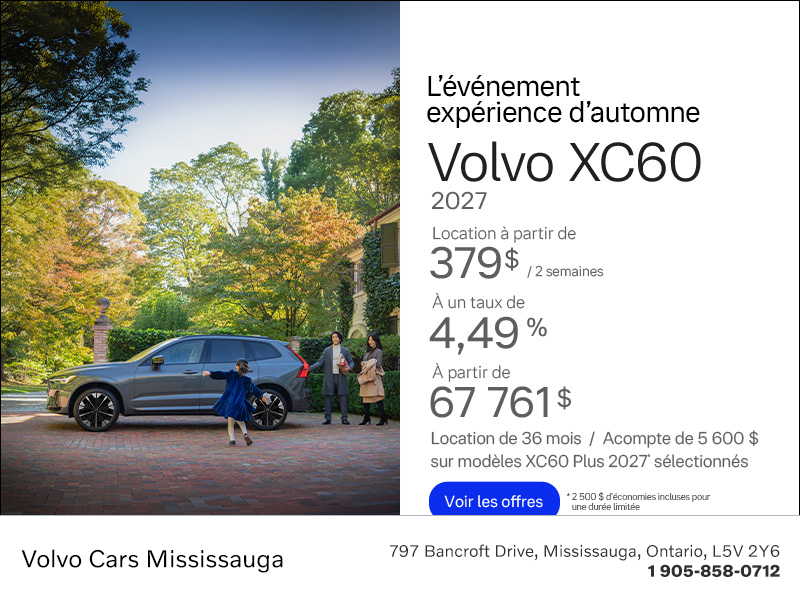Le Volvo XC60 2027