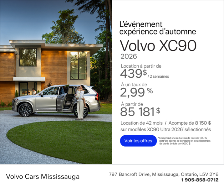 Le Volvo XC90 2026