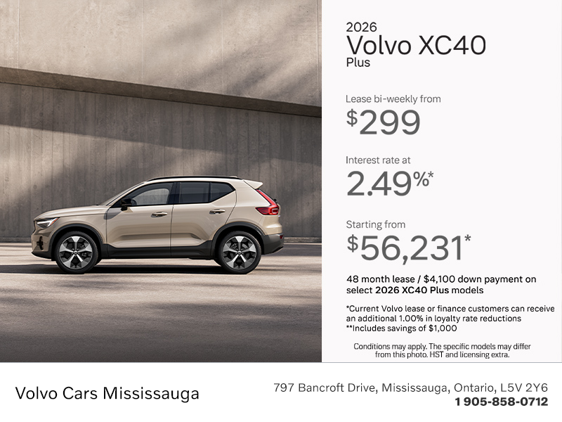 2026 Volvo XC40