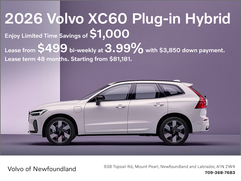 2026 Volvo XC60 Plug-In Hybrid Plus