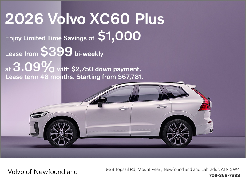 2026 Volvo XC60 Plus