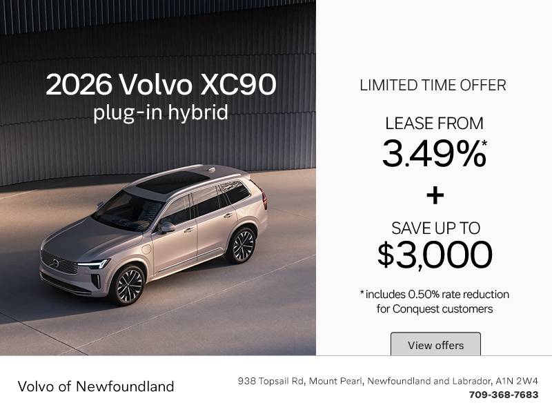 The 2026 Volvo XC90 PHEV Ultra