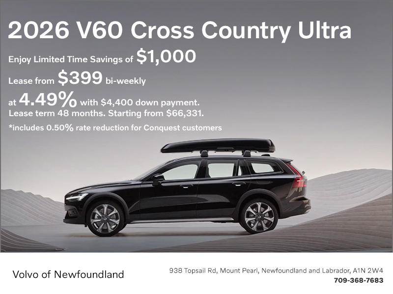The 2026 Volvo V60 Cross Country