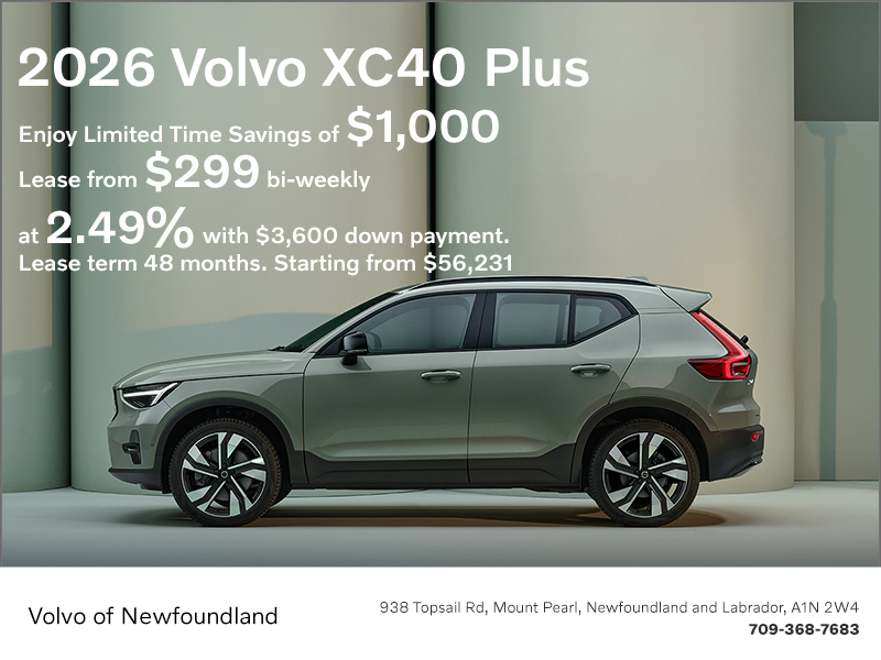 The 2026 Volvo XC40 Plus