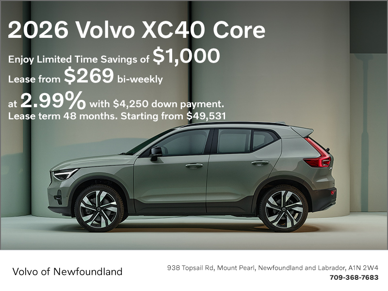 2026 Volvo XC40 Core