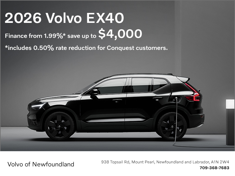 The 2026 Volvo EX40 
