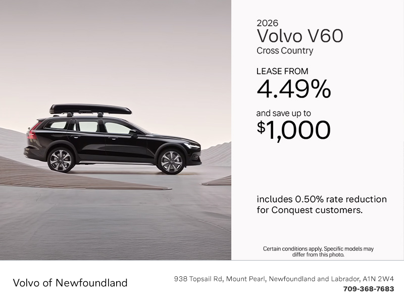 2026 Volvo V60 Cross Country