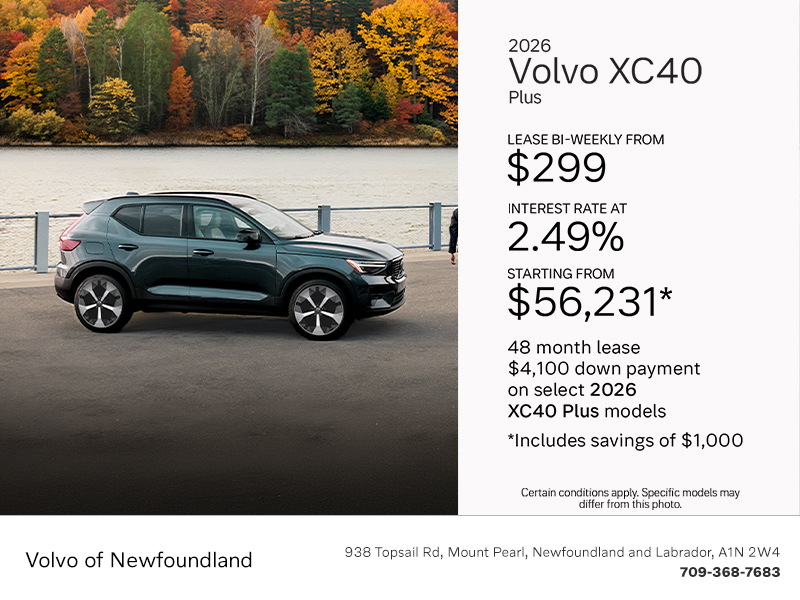 2026 Volvo XC40