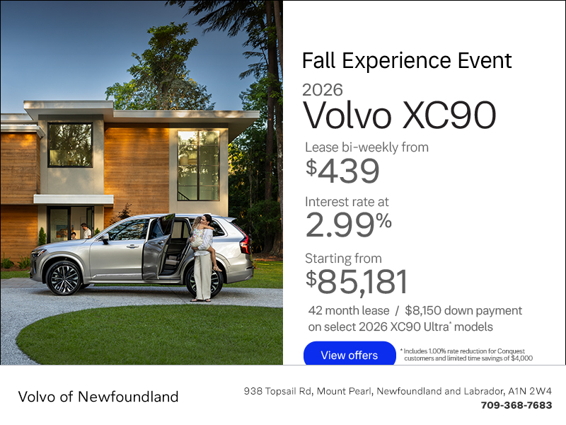 The 2026 Volvo XC90