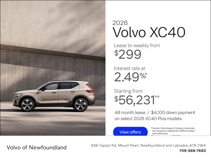 The 2026 Volvo XC640