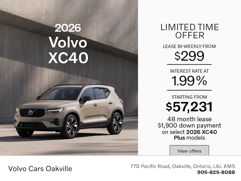 The 2026 Volvo XC40 Plus