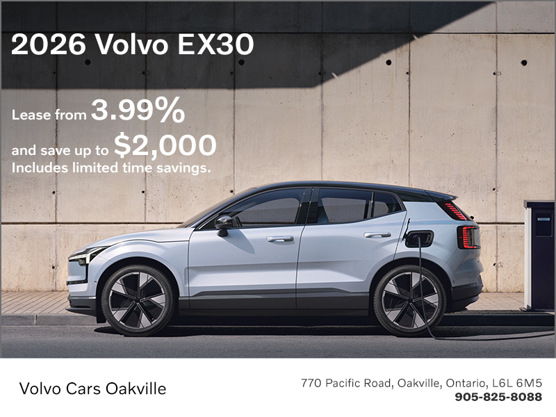 The 2026 Volvo EX30 