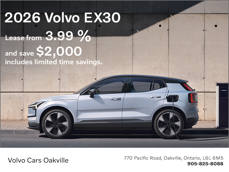 The 2026 Volvo EX30 