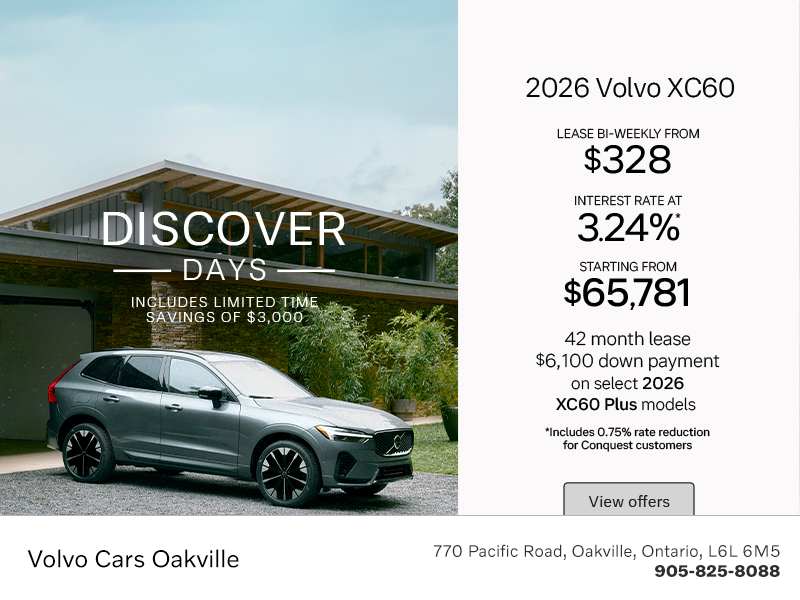 The 2026 Volvo XC60 